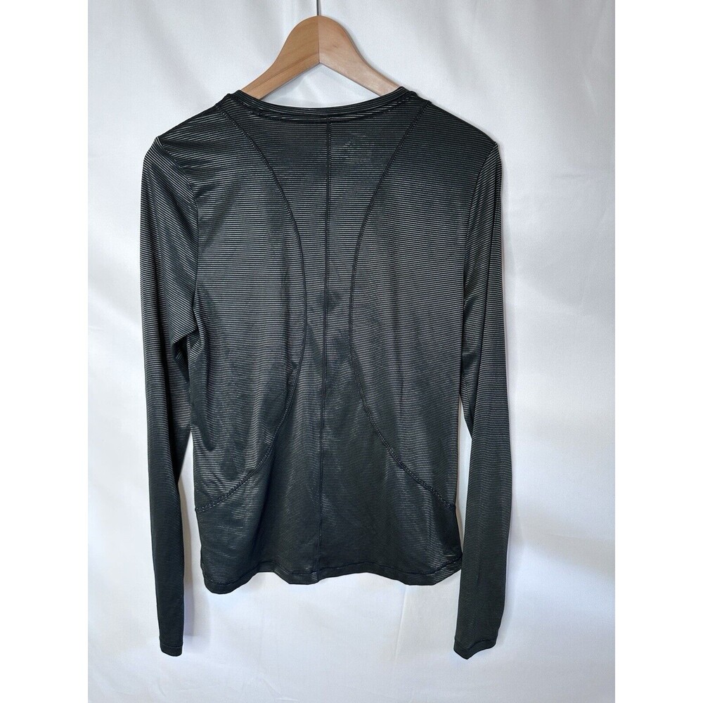 NIKE RUNNING Dri Fit Long Sleeve Lightweight Crew Neck Top black metallic thumb - Picture 5 of 7